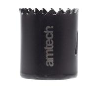 Amtech - 38mm Hole Saw, M35 High-Speed Steel Metal Hole Saw with 39mm Cutting Depth for Wood, Plastic, Metal Sheets, and More, Durable and Heat-Resistant, 4-6 Teeth Per Inch
