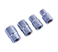Amtech 4 Piece 13mm (1/2") Drive Socket Set - I0200