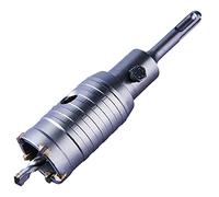 Amtech - 40mm Core Drill, carbide-tipped for clean holes in brick & block, perfect for vents, cable entries & light plumbing runs, supplied with SDS/SDS+ shank & pilot, 40mm