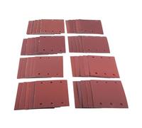 Am-Tech 40-Piece Mixed Grit Square Sanding Sheet Set (110 x 100 mm)