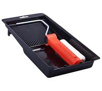 Amtech - 4in Gloss Finish Roller Tray Kit, Mohair Sleeve for Smooth, Even Coats, Includes Tray & Frame - 4mm Pile