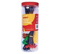 Am-Tech Cable Tie Set S0680 – 500 Piece Assorted