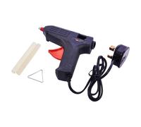 Amtech Hot Glue Gun for Home DIY and Crafting - Easy to Use with Precision Trigger Control, Quickly Heats up to 90C, Heavy Duty, Lightweight, 90cm Cord, Includes 2 x 11mm Glue Sticks (50W)
