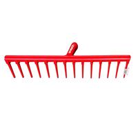 Amtech - 540mm Plastic Rake Head, Lightweight, Flexible and Durable Replacement Garden Rake Head for Soil Levelling, Grass, Hay, and Leaves
