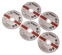 Amtech V1042 5 Piece 115mm (4.5") Metal cutting disc set