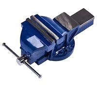 Amtech - 6'' Fixed Bench Vice, Robust Steel Body, Ergonomic Grip, DIY & Trade Use (150mm)