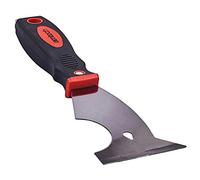 Amtech - 6-in-1 Scraper, Soft-Grip Handle and Spring Steel Blade for Scraping, Spreading, Scoring, Opening and Cleaning on Paint, Caulk and Adhesive tasks