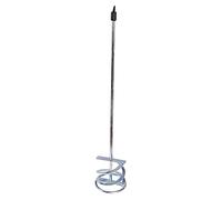 600 x 120mm Paint Mixer - paint mixer chrome stirring mixing paddle new 600mm plasterer dril attachment