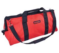 Amtech 600mm Heavy Duty Tool Bag, Durable Terylene Fabric with Reinforced Base, Wide Opening and Detachable Shoulder Strap for DIY and Trade Use.
