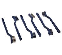 Amtech - 6pc Cleaning Brush Set Elevate Your Cleaning Game with Our 6pc Cleaning Brush Set, Robust Steel Body, Ergonomic Grip, DIY & Trade Use (175 mm)