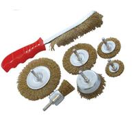 Am-Tech F3610 Set 7 Metallic Wire Brushes