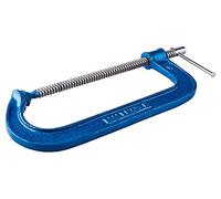 Amtech - 8" G Clamp, Malleable Iron, Steel Spindle, Sliding T-Handle, Strong Hold for Woodworking