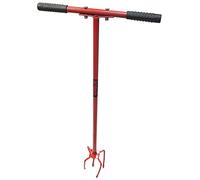 Amtech 80 cm Cultivator, Two-Piece Alloy Steel Design with Fixing Screws, for Loosening and Aerating Soil in Borders and Beds.