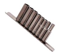 9pc 1/4'' Deep Socket Set - 14 Drive Chrome Metric New Quality Piece 55 12mm - 14 deep set drive socket 9pc chrome metric new quality piece 55 12mm