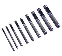Amtech - 9pc Hollow Punch Set, Robust Steel Body, Ergonomic Grip, DIY Projects (5 mm / 10 mm / 3 mm / 4 mm / 6 mm / 7 mm / 8 mm / 9 mm)