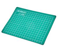 Amtech A5 Cutting Mat 20×15cm, Pocket-Size Non-Slip with Guides, for Hobby Detailing and On-the-Go Craft.