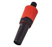 Amtech Adjustable Spray Nozzle, Twist from Jet to Fine Mist, Universal Male Connector, for Plant Care, Car Cleaning and Patio Rinsing