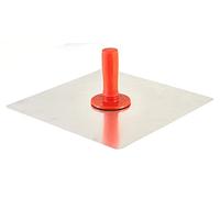 Amtech - Aluminium Plasterers Hawk, 300 x 300mm Lightweight Body with Handle, for Holding Plaster and Mortar