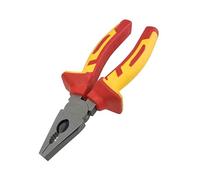 Amtech B0656 Amtech VDE Insulated Combination Pliers 180mm (7") - 1000V Rated for Electrical Work