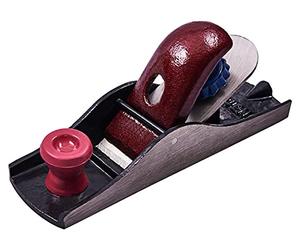 Amtech - Block Plane, Lightweight Cast Iron Body with 40mm Carbon Steel Blade, Ideal for Trimming and Shaping Wood Mouldings