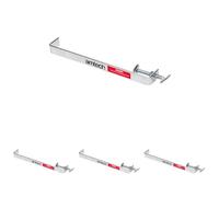 Amtech - Bricklaying Profile Clamp for Home DIY and Professional Bricklaying, Easy to Use and Adjustable for Various Brick Sizes, Durable, Long Lasting (12”) (Pack of 4)