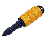 Amtech - Builders Line, 100m High Visibility Polypropylene with Spindle and Ground Spike, for Marking and Alignment