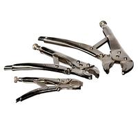 Amtech C1670 3 Piece Locking Grip plier Set