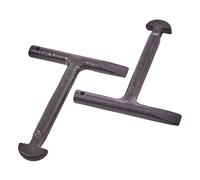 Amtech C3185 2 Piece T-Handle Manhole Key Set