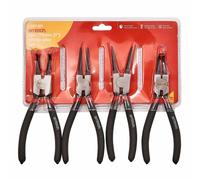 4 PIECE PRO CIRCLIP PLIER SET 7" INTERNAL EXTERNAL BET PLIERS AMTECH STRAIGHT