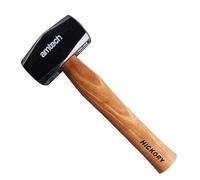 Amtech - Club Hammer, Heavy Duty Heat Treated Head, Durable Hickory Handle, Comfortable Grip, Designed for Masonry and Demolition (70oz / 2kg)