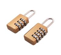 Amtech Combination Padlock Set 2pk Amtech Multicolor