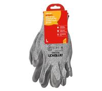 Amtech - Cut Resistant Level 5 Gloves for Home DIY and Gardening, PU Coated Palms to Protect Hands, Comfortable and Secure Fit with Elasticated Wrist (L, Size: 9)