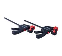Amtech D0930 2 Piece 100mm (4'') Ratchet Speed Clamp Set