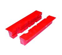 Amtech D4290 140mm Non-Marking Magnetic vice jaw Protectors