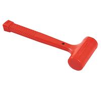 Amtech - Dead Blow Hammer, 1lb Shot-Filled Non-Marking Head, Reduced Rebound, for Assembly and Fitting Tasks