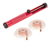 Amtech Desoldering Pump Kit For Removing Unwanted Solder, Home Diy, Easy To Use, Lockable Spring Plunger For Accurate Extraction, Comfort