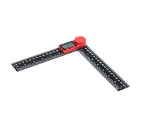 Amtech - Digital Angle Finder with Ruler, LED Display 0 360°, For Flooring, Tiling and Trim Work, 200 mm