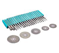 Amtech E1855 25 Piece diamond-coated polishing set