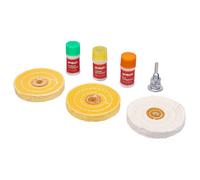 Amtech E2610 3 Piece Metal Polishing Set