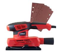 Amtech - Electric Sander for Wood with Dust Collector for Walls, Floors, and More, Home DIY, Versatile, Easy to Use, Long Reach for Smooth Finish, Sanding Machine for Larger Flat Surfaces (230V, 160W)