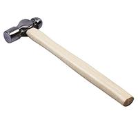 8oz Ball Pein Hammer With Wooden Handle - ball pein hammer diy tool 8oz club pin claw panel beating builder new wooden head amtech 12lb