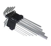 Am-Tech Hex (Allen) Key Set I8778 - Extra-Long Metric 9-Piece