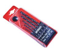 Amtech F0950 5 Piece High Speed Steel (Hss) Drill Set