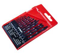 Am-Tech Drill Set F1000 - 13-piece HSS (High Speed Steel) - Small