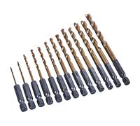 Amtech F1120 13 Piece 6.25mm (1/4") Titanium coate