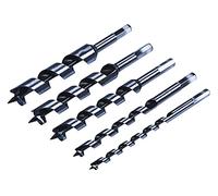 5pc Auger Bit Set (10, 13, 19, 22, 25mm) - Carbon Steel Wood Piece 10 13 19 22 - auger bit set 5pc carbon steel wood piece 10 13 19 22 25mm amtech