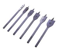 Amtech F1400 6 Piece Metric Flat Wood Bit Set