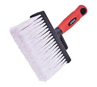 Amtech - Fence Paint Brush for Stains, Varnishes, Painting Wood, and More, Home and Garden DIY, Effective Coverage, Comfortable Soft Grip Handle, Includes Brush Clip for Mess Free Painting (5”)