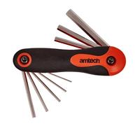 Amtech Folding Hex Key Set 8pk Amtech Multicolor