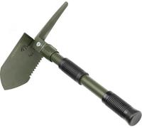 Amtech Folding Shovel And Pick For Camping, Gardening, And Emergency Use, Durable Steel, Ideal For Digging, Cutting, And Storage Bag